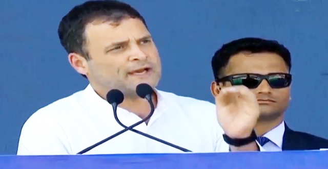 Rahul Gandhi attacked NaMo on Rafale deal issue