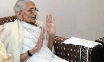 PM Modi’s mother donates 25,000 from her savings