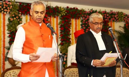Justice Arvind kumar took oath as the Chief Jusitce