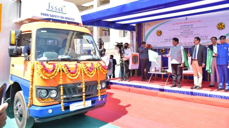 Food Testing on Wheels flagged off by HM