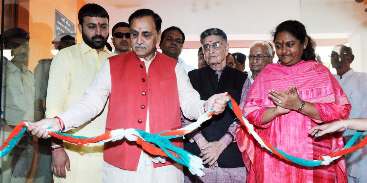 “Khadi is not just dress, its a thought”-Vijay Rupani