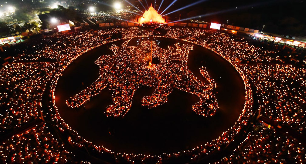 Unique & traditional way of Navratri celebration