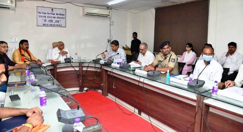 Developmental works reviewed by CM in Aravali