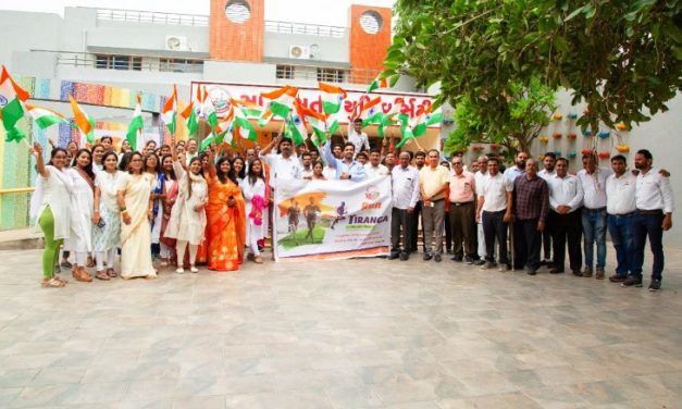 Sabarmati University celebrated ‘Run for Tiranga’