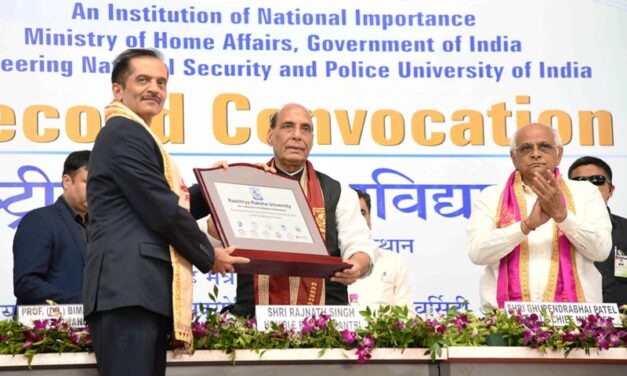 Convocation ceremony of Rashtriya Raksha Uni.