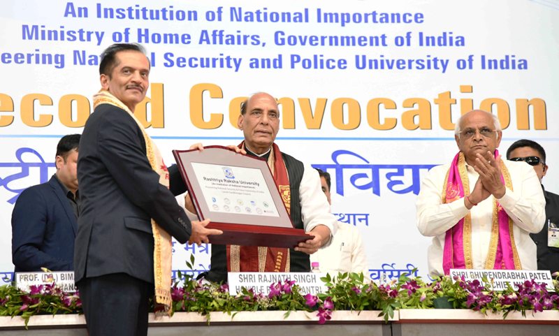 Convocation ceremony of Rashtriya Raksha Uni.